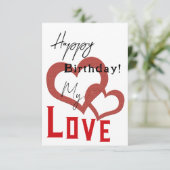 素敵な誕生日 カード (スタンド正面)