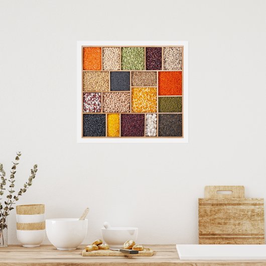 素敵な豆類のポスター ポスター (キッチン)