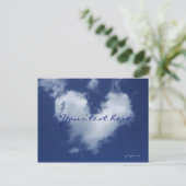 素敵な雲 案内ポストカード (スタンド正面)