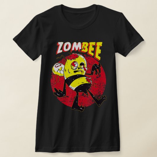 素敵な養蜂 ゾンビ ハニービー ゾンビ― 養蜂家の Tシャツ (レイダウン)