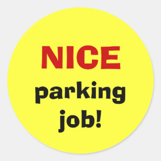 素敵な駐車場の仕事！ ラウンドシール