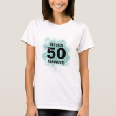素敵な50歳の誕生日 Tシャツ (正面)