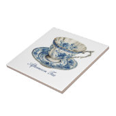 素敵な"アフタヌーンティー"フローラティーカップセラミックタイル タイル (側面)