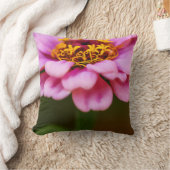 素敵な《植物》百日草 クッション (ブランケット)