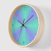 素敵な Mauve/ ライムグリーン > 壁掛け時計 壁時計 (傾斜)