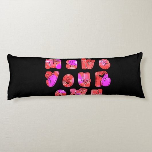 素敵なDIYホームデコール、自分で作る ボディピロー (裏面)