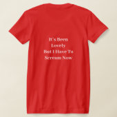 素敵なTシャツだった Tシャツ (レイダウン裏面)