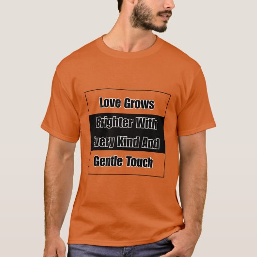素敵なTシャツ男性へ Tシャツ (正面)