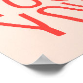 素敵やる気を起こさせるな碑文：あなたは非常に仕様である ポスター (角)