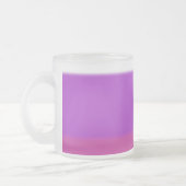 素敵グラデーション フロストグラスマグカップ (左)