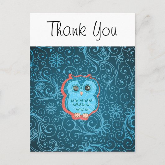 素敵 かわいい カッコいい ガーリー レトロ フラワー ファッション ポストカード (正面)