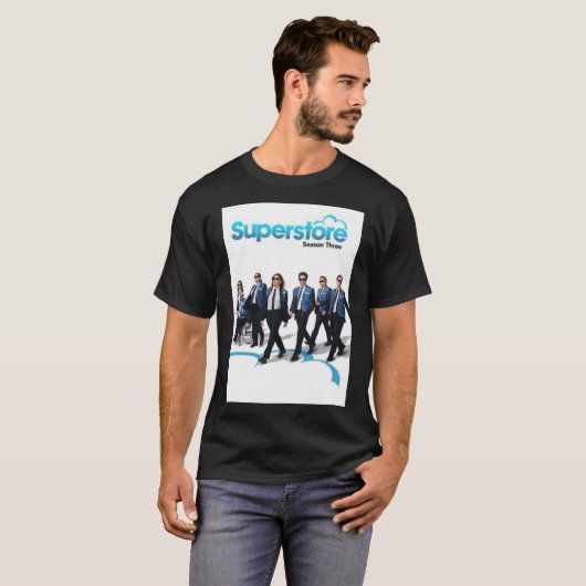 素早く掴む – Superstore Tシャツ (正面フル)