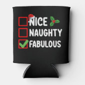 素晴いけならしいサおもしろいンタ・クリスマスリスト 缶クーラー (正面)