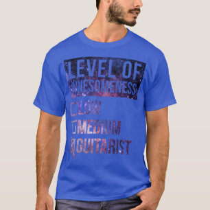 素晴おもしろいらしいレベルの低ギターギタズギート Tシャツ