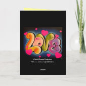 素晴しいちょっと愛挨拶状 シーズンカード (裏面)