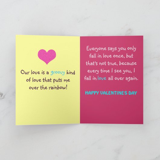 素晴しいちょっと愛挨拶状 シーズンカード (内部)