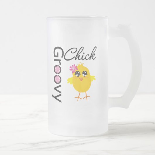 素晴しいひよこ フロストグラスビールジョッキ (右)