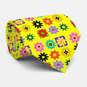 素晴しいフラワーパワーの芸術のタイ ネクタイ (ロール)