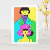 素晴しい女性へのハッピーバースデー カード (黄色い花)