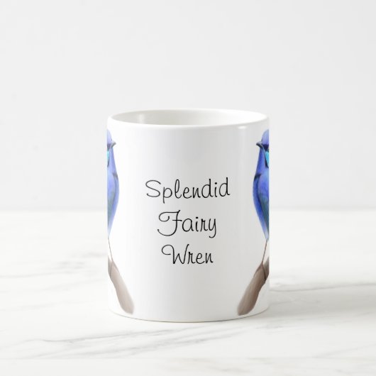 素晴しい妖精のミソサザイのマグ コーヒーマグカップ (中央)