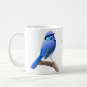 素晴しい妖精のミソサザイのマグ コーヒーマグカップ (左)