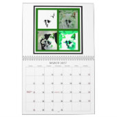 素晴しい子犬2013年の猫の芸術のカレンダー カレンダー (3月 2027)