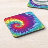 素晴しい絞り染めのヒッピーのスタイル コースター (左側)