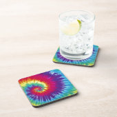 素晴しい絞り染めのヒッピーのスタイル コースター (右側)