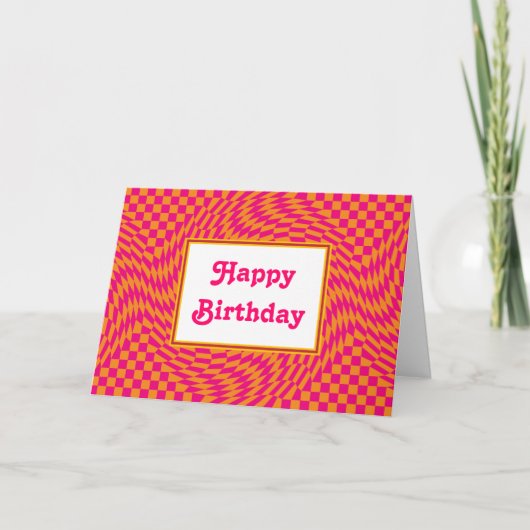 素晴しい誕生日 カード (正面)