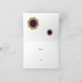 素晴しい60年代のサンキューカード サンキューカード (内部)