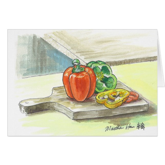 素晴しいbellpeppers (正面横)