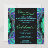 素晴しくすばらしい50匹のバースデーパーティ招待状 招待状 (裏面)