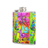 素晴しくサイケデリックな魔法のきのこのフラスコ フラスク (左)