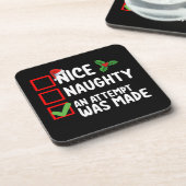 素晴らいけなしい試みがクリスマスのリストHoになった コースター (左側)