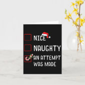 素晴らいけなしい試みがクリスマスリストCaに作られた カード (黄色い花)