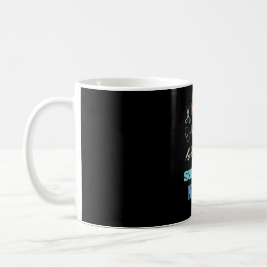 素晴らいけなな外素晴らし科ナース コーヒーマグカップ (左)