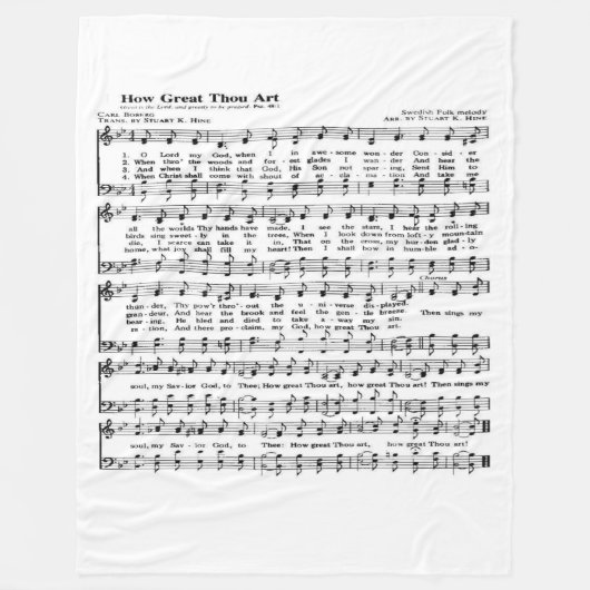 素晴らしいあなたの芸術毛布いかに フリースブランケット (正面)