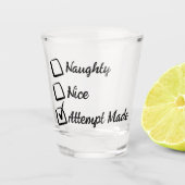 素晴らしいいけな試みがショットグラスを作った ショットグラス (正面)