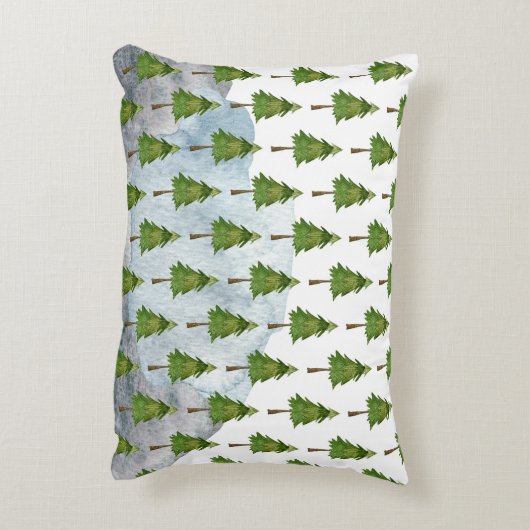 素晴らしいお洒落クリスマスデコパーソナライズされたア アクセントクッション (裏面(縦))