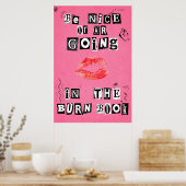 素晴らしいかあなたは書き込みをする ポスター (キッチン)