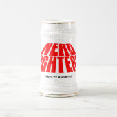 素晴らしいから成っているNERDFIGHTERS ビールジョッキ (中央)