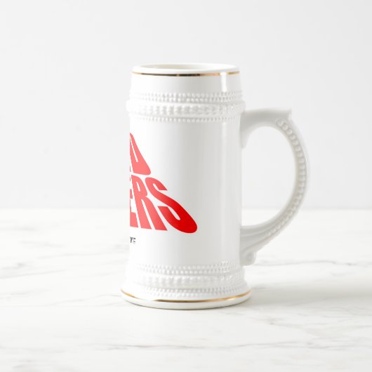 素晴らしいから成っているNERDFIGHTERS ビールジョッキ (右)