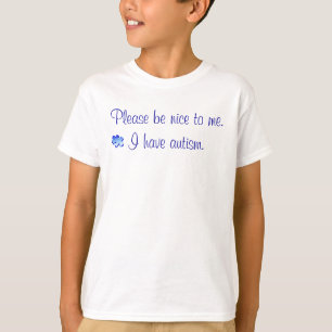 素晴らしいがあって下さい-私は自閉症を経験します Tシャツ