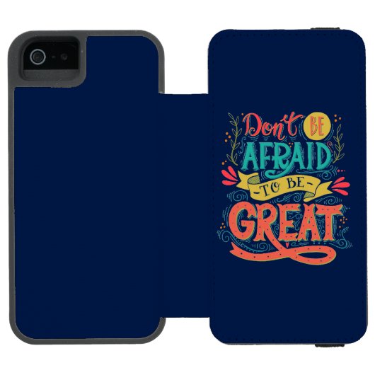 素晴らしいがあること恐れていないで下さいあないで下さい INCIPIO iPhoneウォレットケース (フォリオ Open)