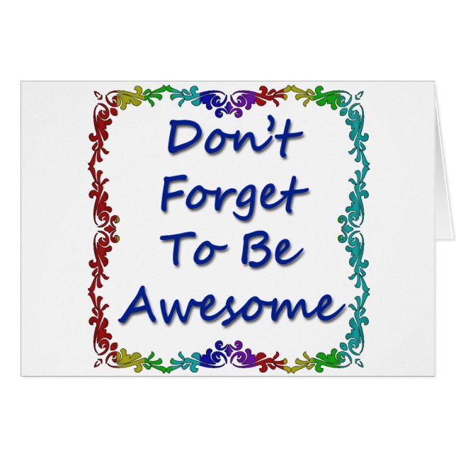 素晴らしいがあるために忘れないで下さい (正面横)