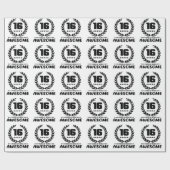 素晴らしいが16年間のあること ラッピングペーパー (フラット)