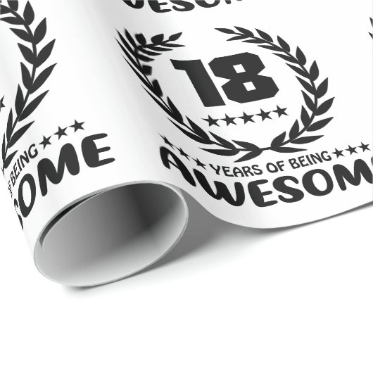 素晴らしいが18年間のあること ラッピングペーパー (ロールコーナー)