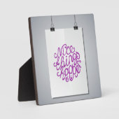 素晴らしいことが起こる フォトプラーク (正面)