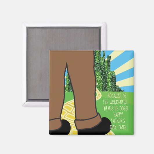 素晴らしいことでマグネットの四角 マグネット (正面/裏面)