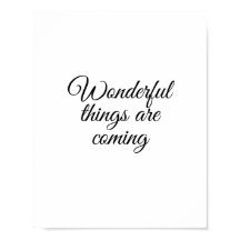 素晴らしいことは来の